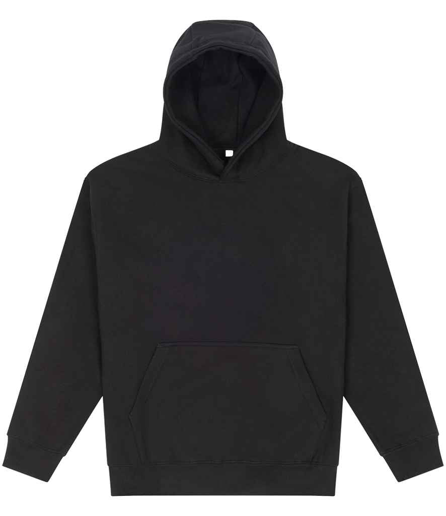 AWDis Vision Heavyweight Hoodie in Deep Black