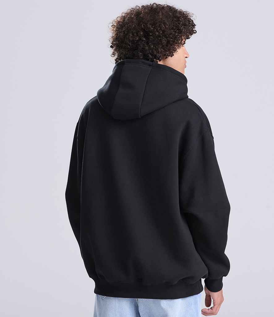 Just Hoods AWDis Vision Heavyweight Hoodie Deep Black