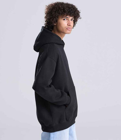 Just Hoods AWDis Vision Heavyweight Hoodie Deep Black