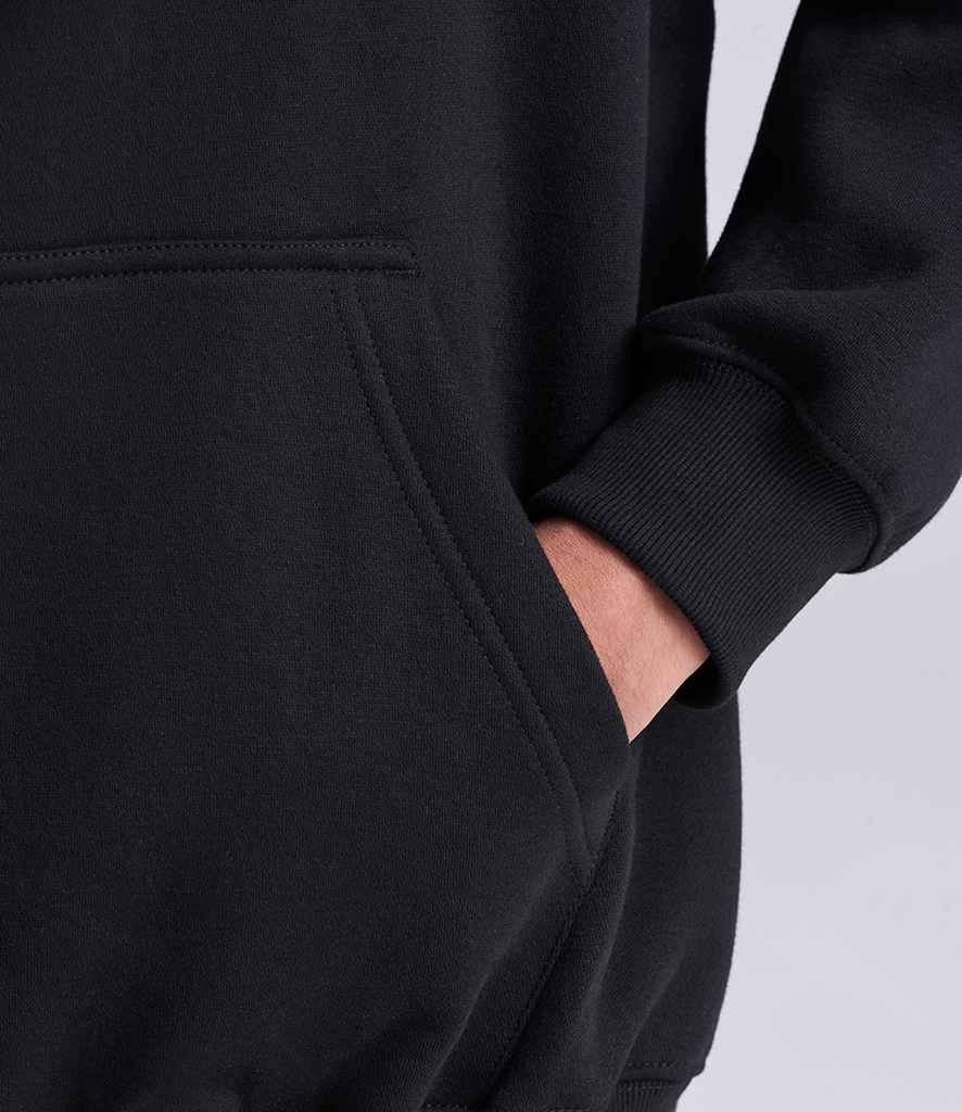 Just Hoods AWDis Vision Heavyweight Hoodie Deep Black