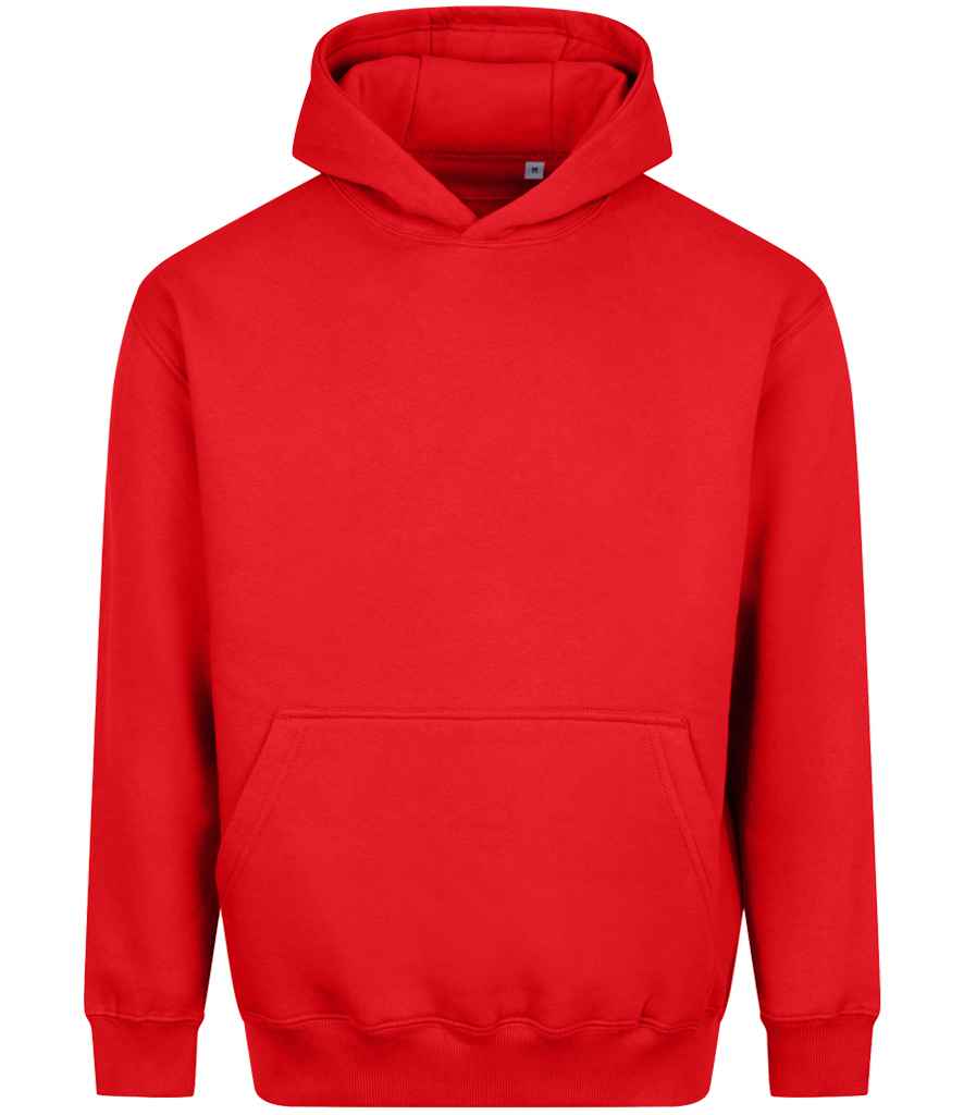 Just Hoods AWDis Vision Heavyweight Hoodie Fire Red