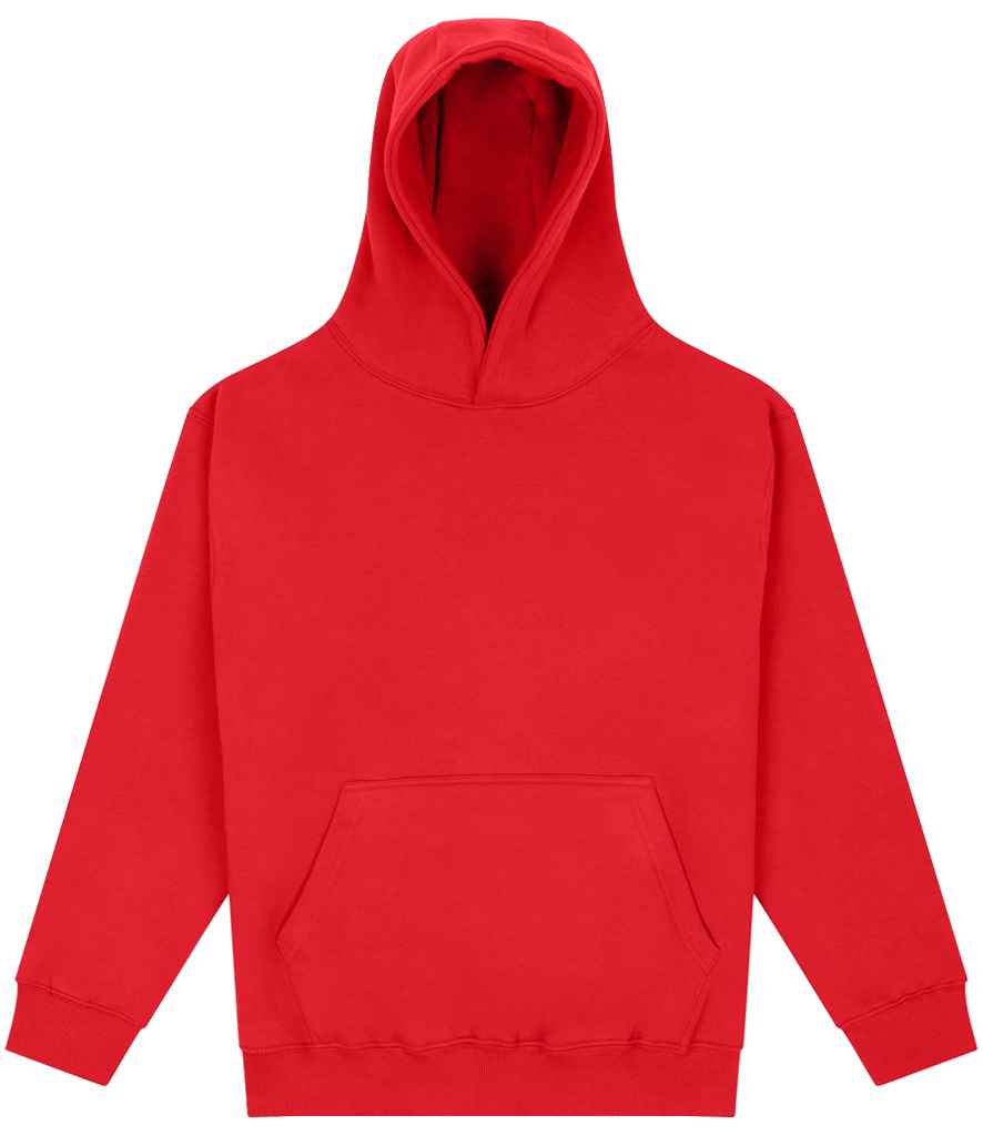 Just Hoods AWDis Vision Heavyweight Hoodie Fire Red