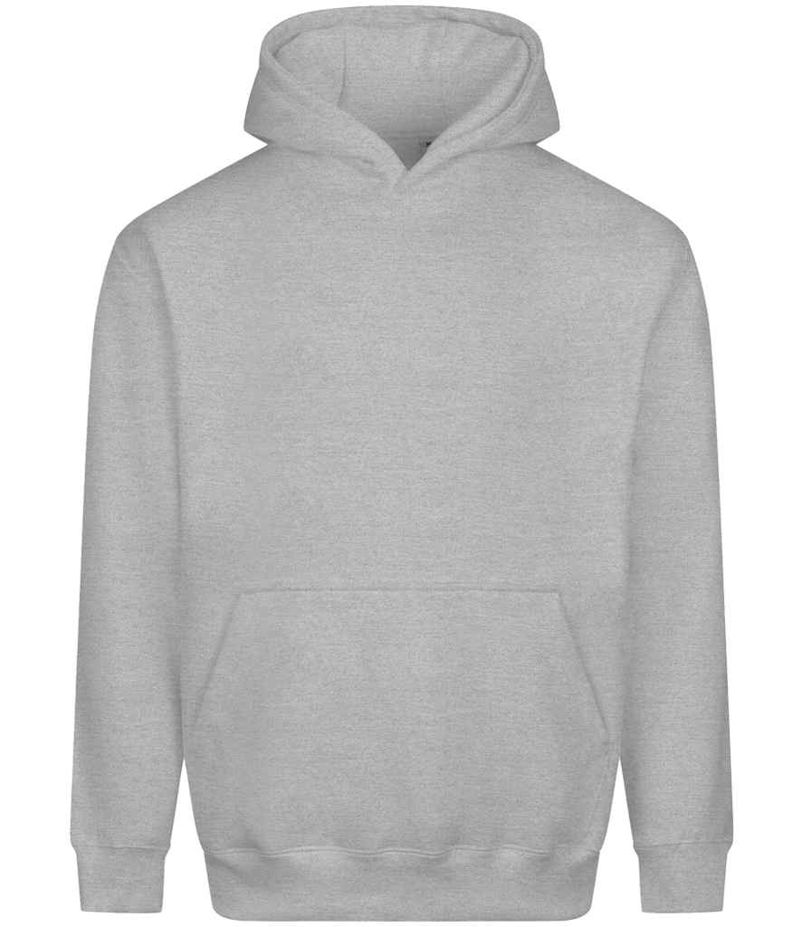 Just Hoods AWDis Vision Heavyweight Hoodie Heather Grey