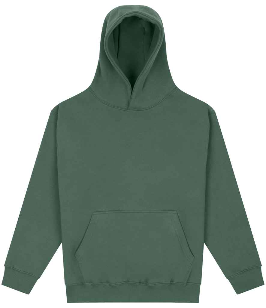 Just Hoods AWDis Vision Heavyweight Hoodie Moss Green
