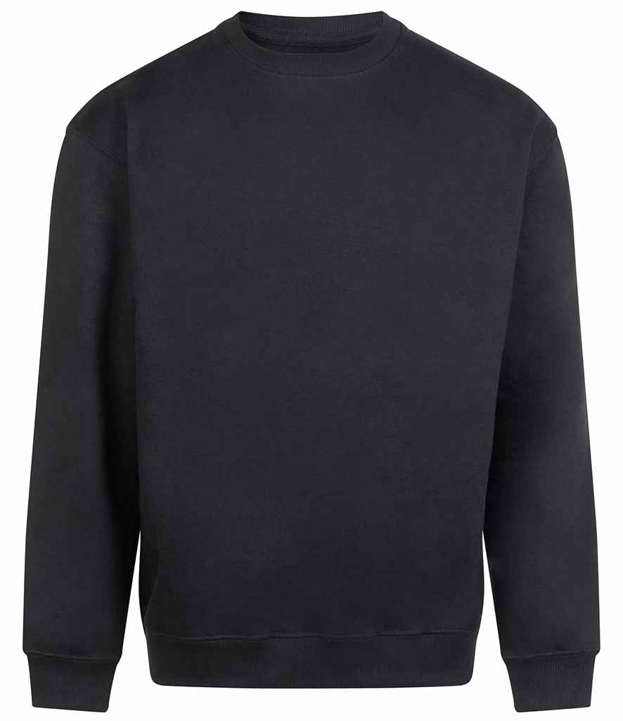 Just Hoods AWDis Vision Heavyweight Sweatshirt Deep Black
