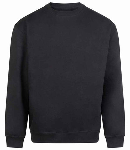 Just Hoods AWDis Vision Heavyweight Sweatshirt Deep Black