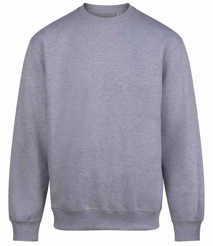 Just Hoods AWDis Vision Heavyweight Sweatshirt Heather Grey
