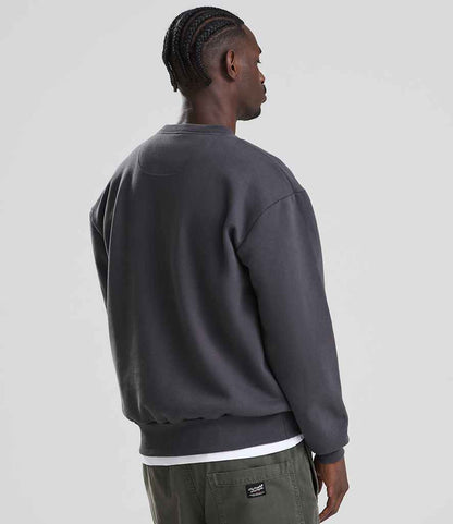 Just Hoods AWDis Vision Heavyweight Sweatshirt Solid Charcoal