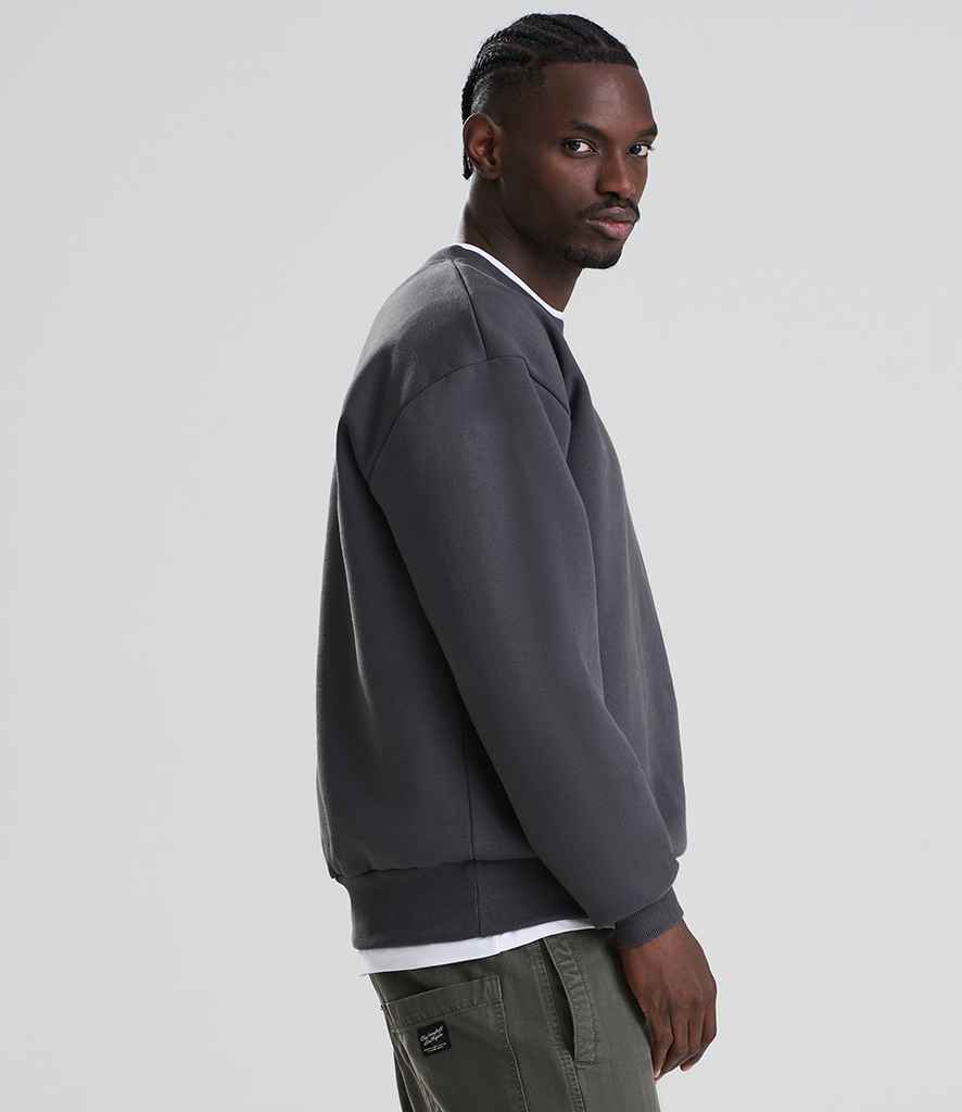 Just Hoods AWDis Vision Heavyweight Sweatshirt Solid Charcoal