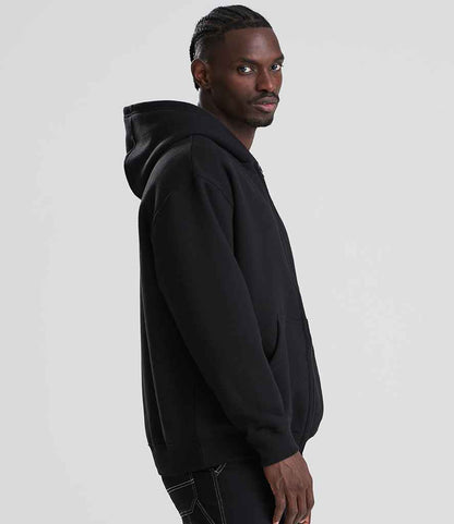 Just Hoods AWDis Vision Heavyweight Zoodie Deep Black