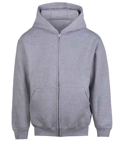 Just Hoods AWDis Vision Heavyweight Zoodie Heather Grey