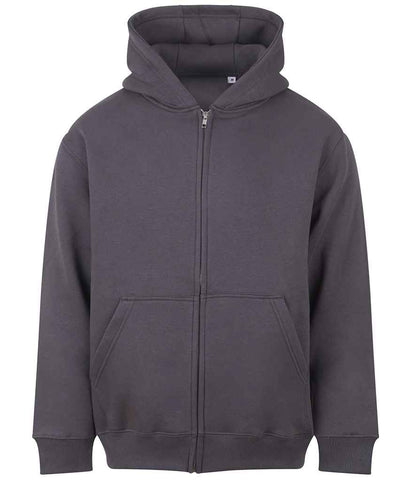 Just Hoods AWDis Vision Heavyweight Zoodie Solid Charcoal