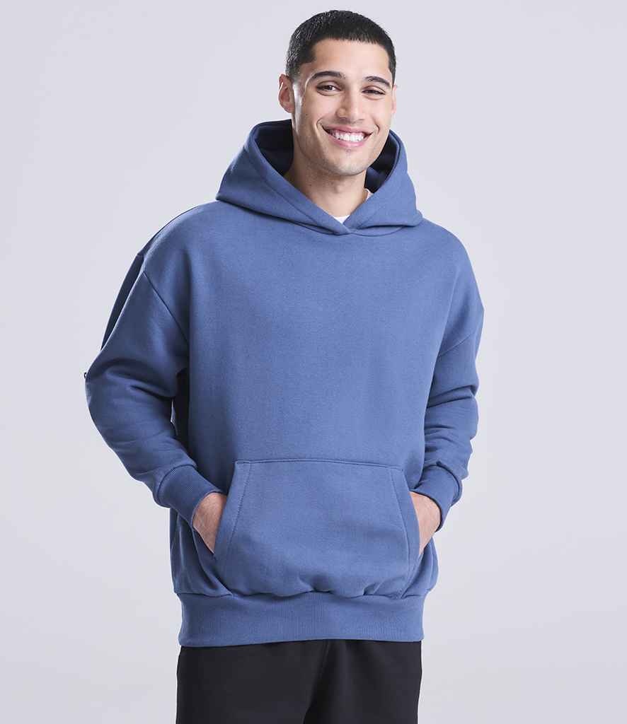 Just Hoods AWDis Signature Heavyweight Hoodie Airforce Blue