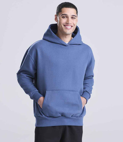 Just Hoods AWDis Signature Heavyweight Hoodie Airforce Blue