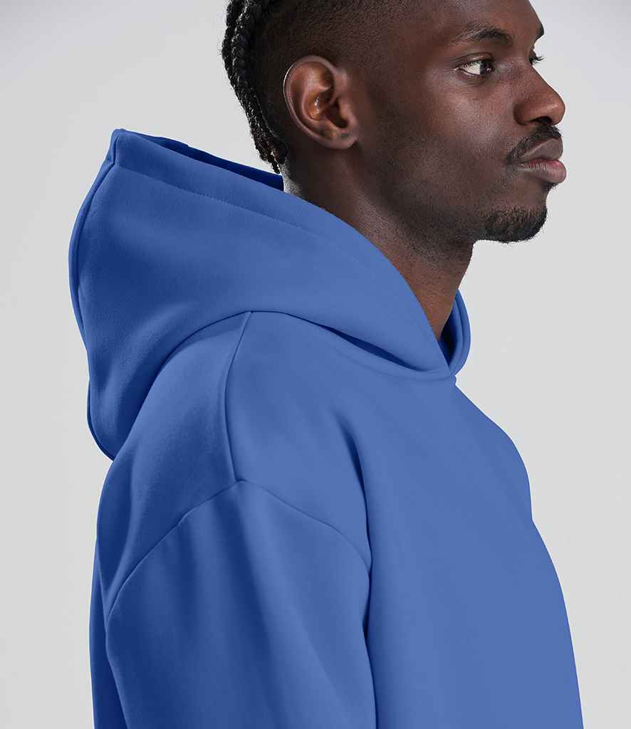 Just Hoods AWDis Signature Heavyweight Hoodie Atlantic Blue