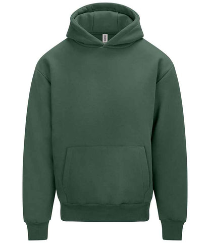 Just Hoods AWDis Signature Heavyweight Hoodie Bottle Green