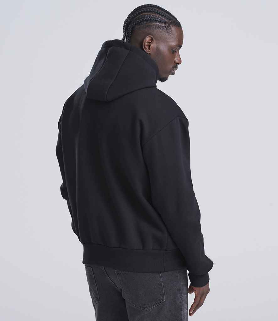 Just Hoods AWDis Signature Heavyweight Hoodie Deep Black