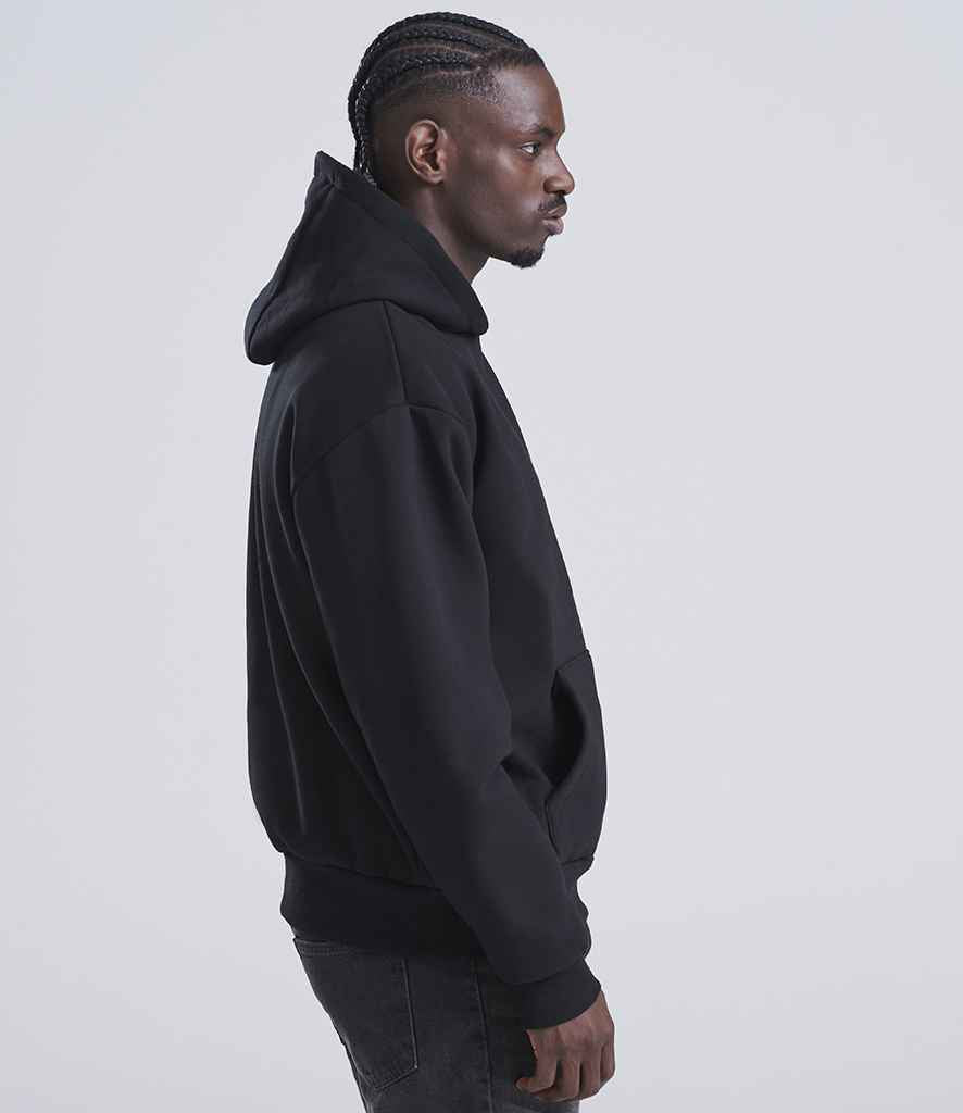 Just Hoods AWDis Signature Heavyweight Hoodie Deep Black