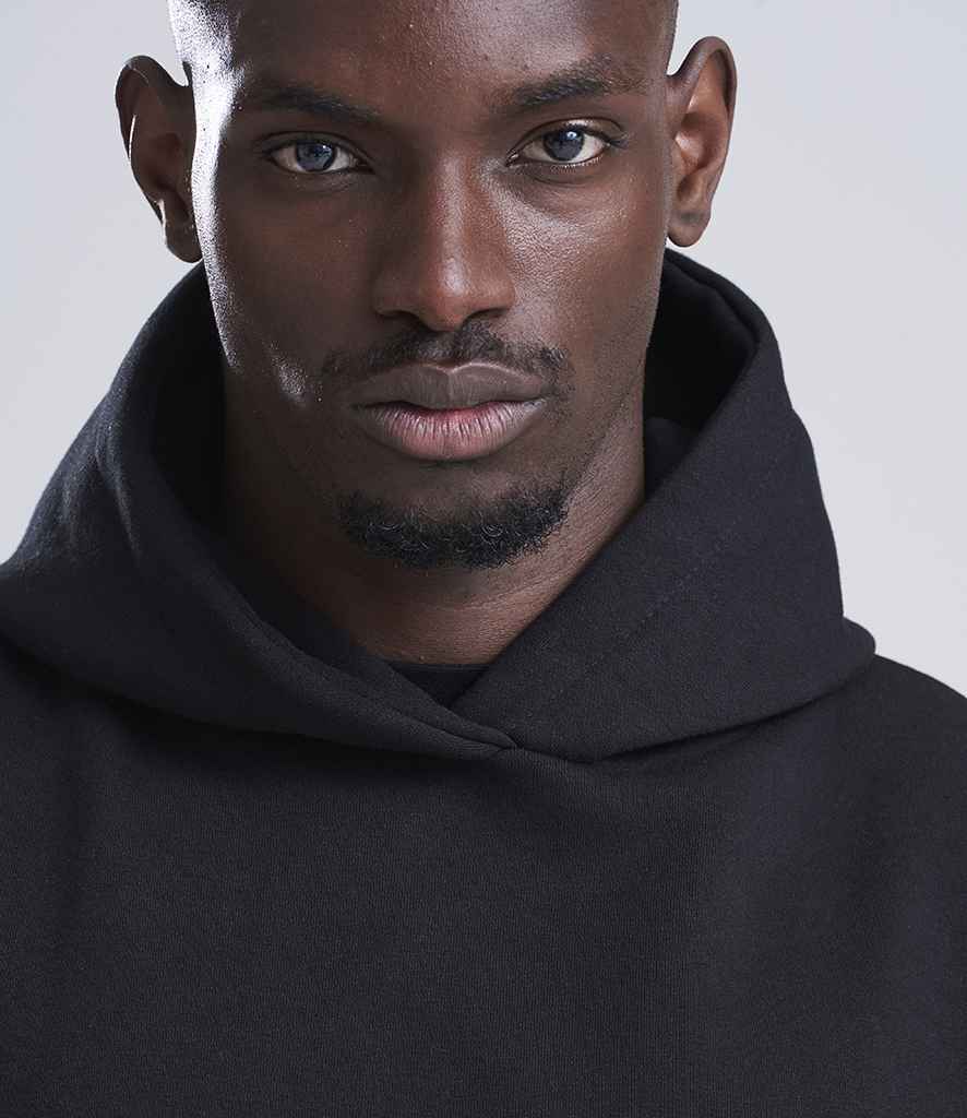 Just Hoods AWDis Signature Heavyweight Hoodie Deep Black