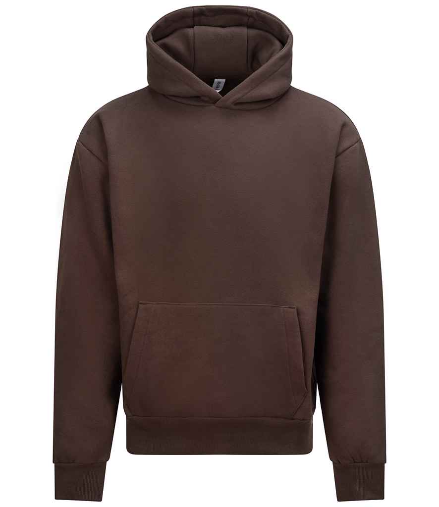 Just Hoods AWDis Signature Heavyweight Hoodie Espresso
