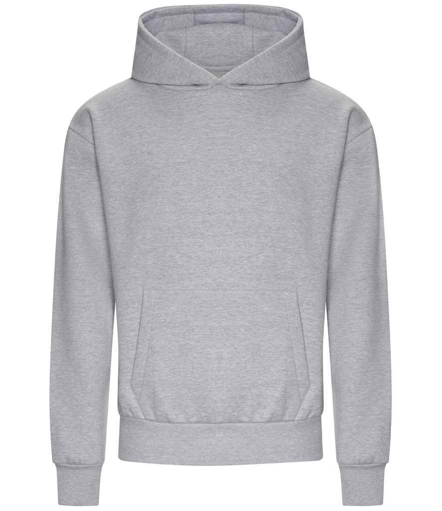 Just Hoods AWDis Signature Heavyweight Hoodie Heather Grey