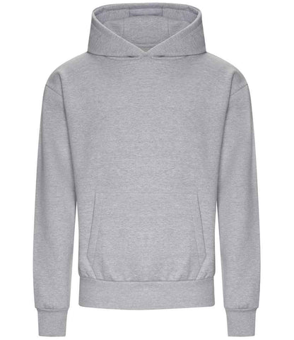 Just Hoods AWDis Signature Heavyweight Hoodie Heather Grey