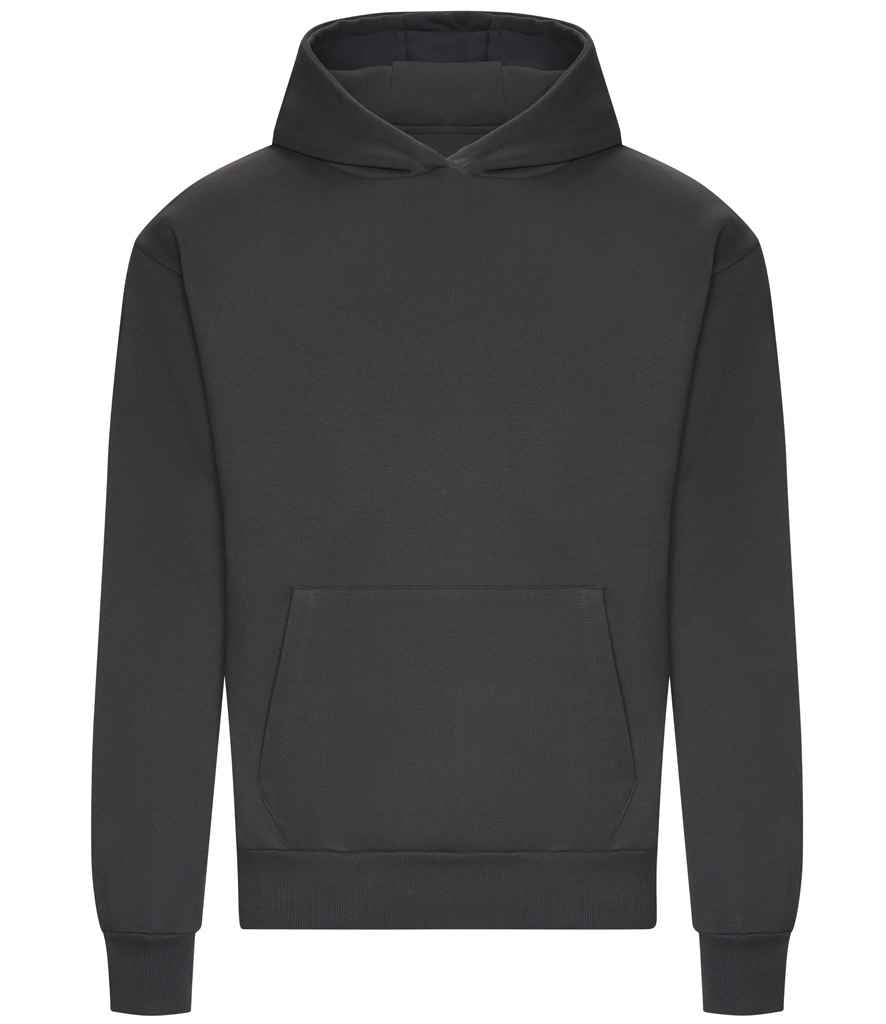 Just Hoods AWDis Signature Heavyweight Hoodie Solid Charcoal
