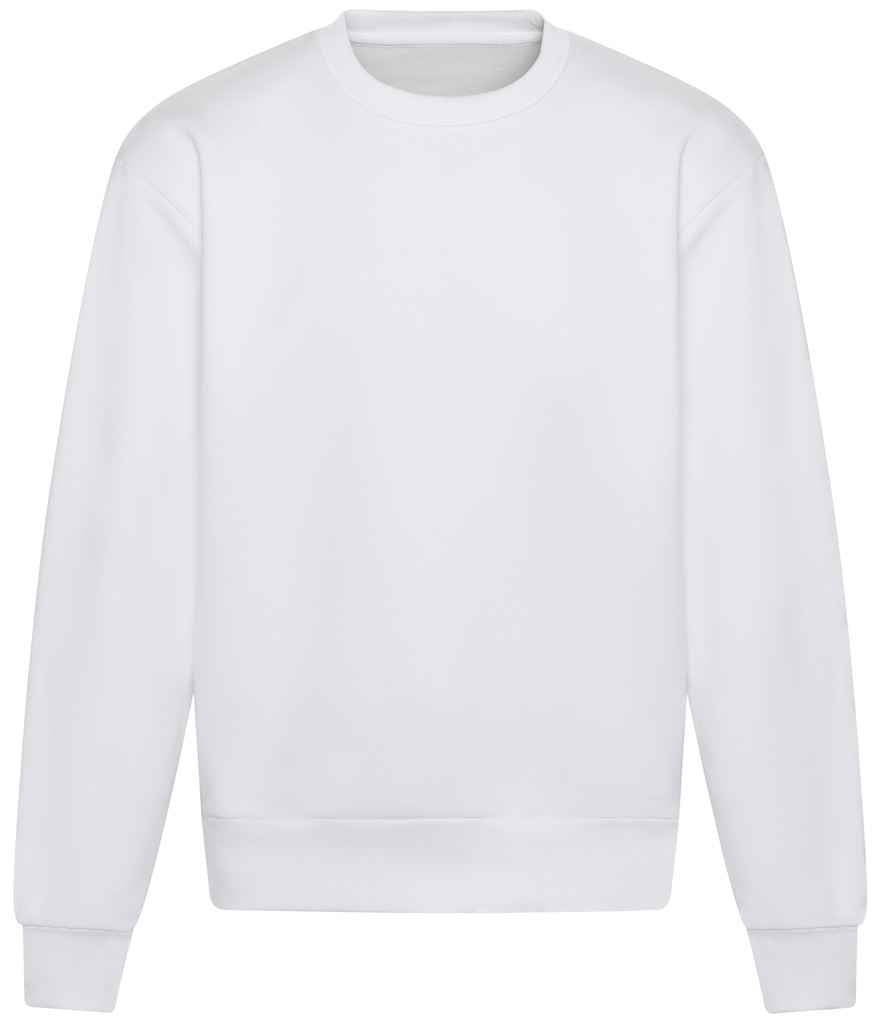 Just Hoods AWDis Signature Heavyweight Sweatshirt Arctic White