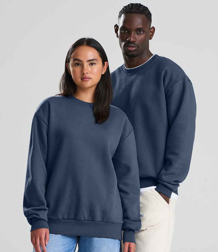Just Hoods AWDis Signature Heavyweight Sweatshirt Airforce Blue