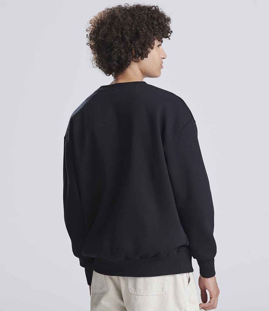 Just Hoods AWDis Signature Heavyweight Sweatshirt Deep Black