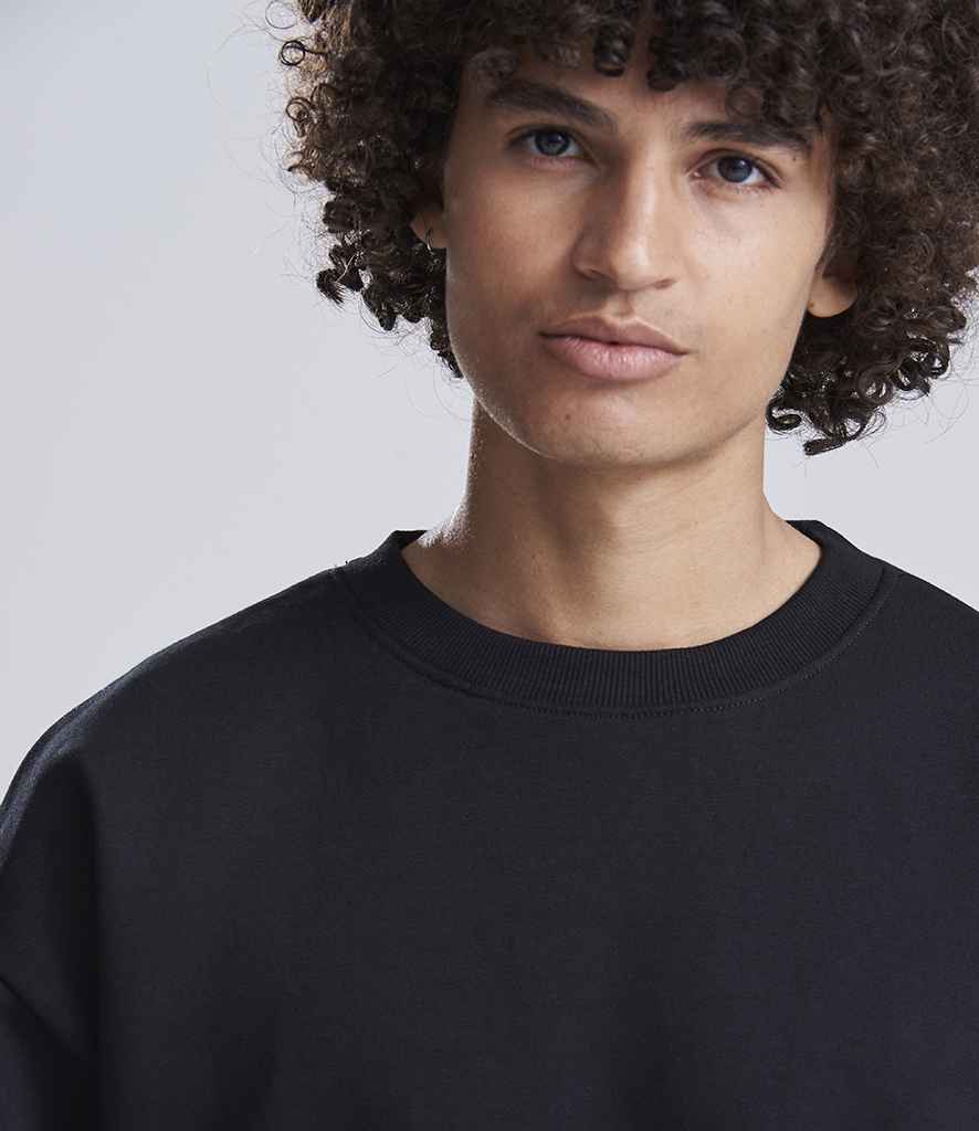 Just Hoods AWDis Signature Heavyweight Sweatshirt Deep Black