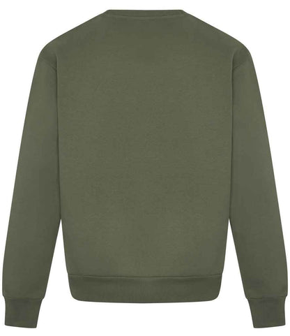 Just Hoods AWDis Signature Heavyweight Sweatshirt Earthy Green