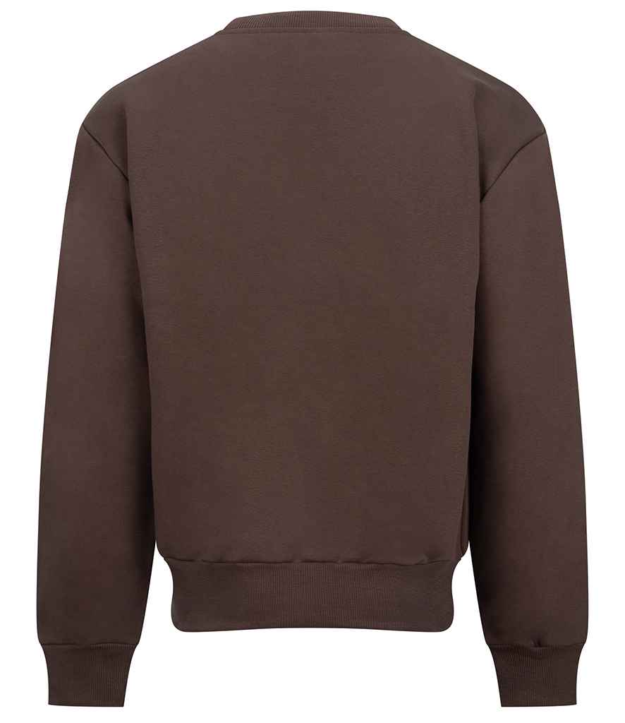 Just Hoods AWDis Signature Heavyweight Sweatshirt Espresso