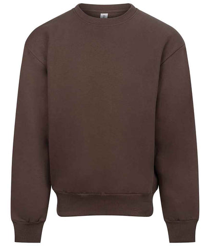 Just Hoods AWDis Signature Heavyweight Sweatshirt Espresso