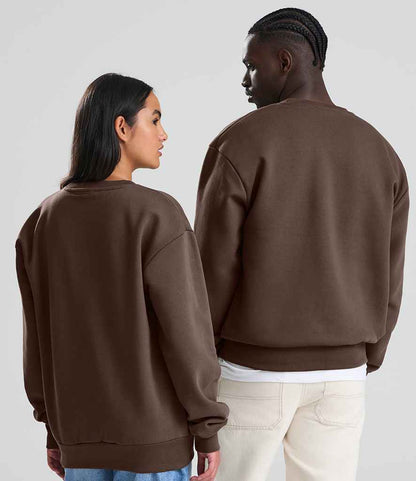 Just Hoods AWDis Signature Heavyweight Sweatshirt Espresso
