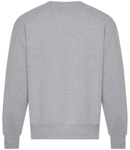 Just Hoods AWDis Signature Heavyweight Sweatshirt Heather Grey