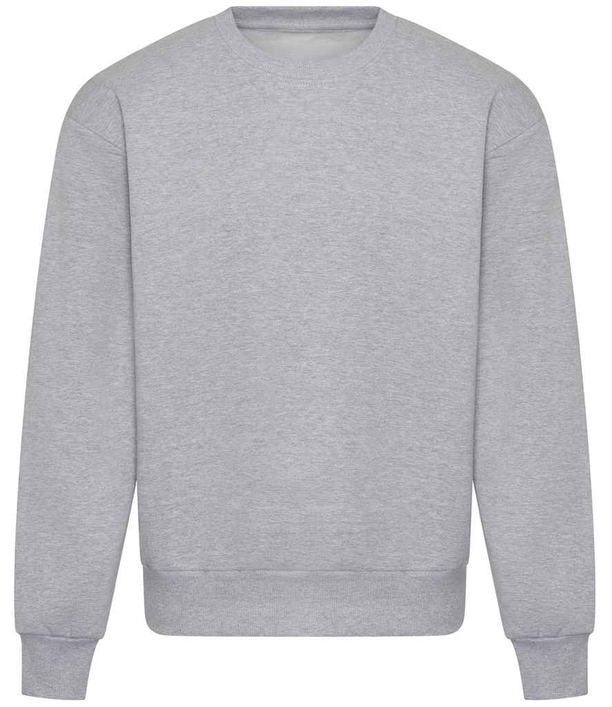 Just Hoods AWDis Signature Heavyweight Sweatshirt Heather Grey