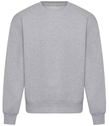 Just Hoods AWDis Signature Heavyweight Sweatshirt Heather Grey