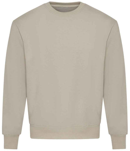 Just Hoods AWDis Signature Heavyweight Sweatshirt Natural Stone