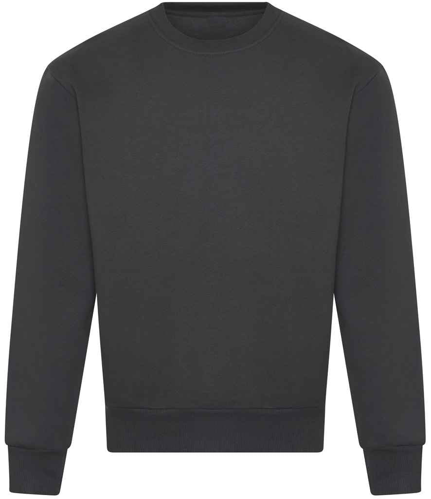 Just Hoods AWDis Signature Heavyweight Sweatshirt Solid Charcoal