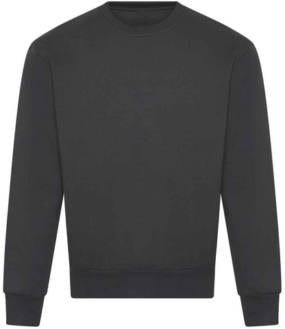 Just Hoods AWDis Signature Heavyweight Sweatshirt Solid Charcoal