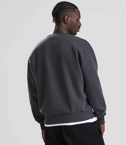 Just Hoods AWDis Signature Heavyweight Sweatshirt Solid Charcoal