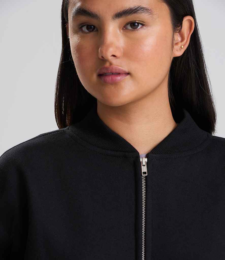 AWDis Signature Heavyweight Bomber Sweat Jacket - model image