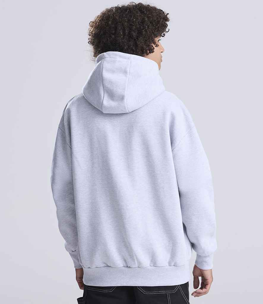 Just Hoods AWDis Signature Heavyweight Zoodie Heather Grey