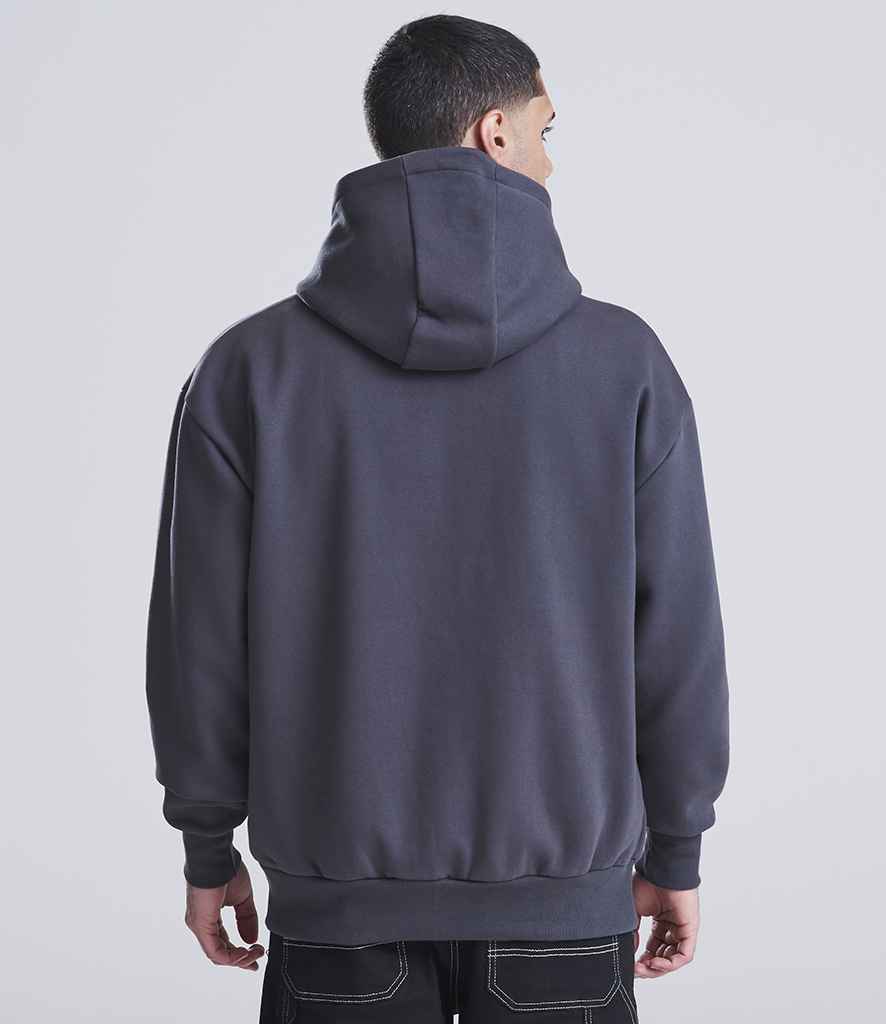 Just Hoods AWDis Signature Heavyweight Zoodie Solid Charcoal