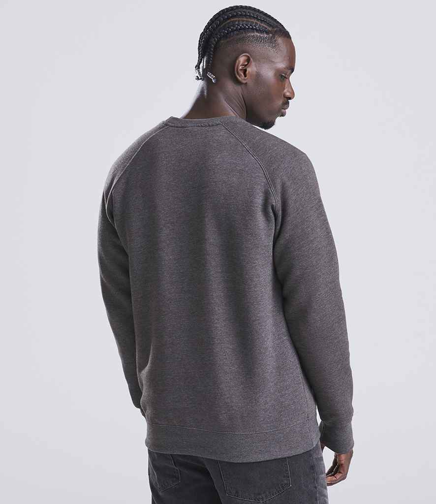 Just Hoods AWDis Graduate Heavyweight Sweatshirt Charcoal