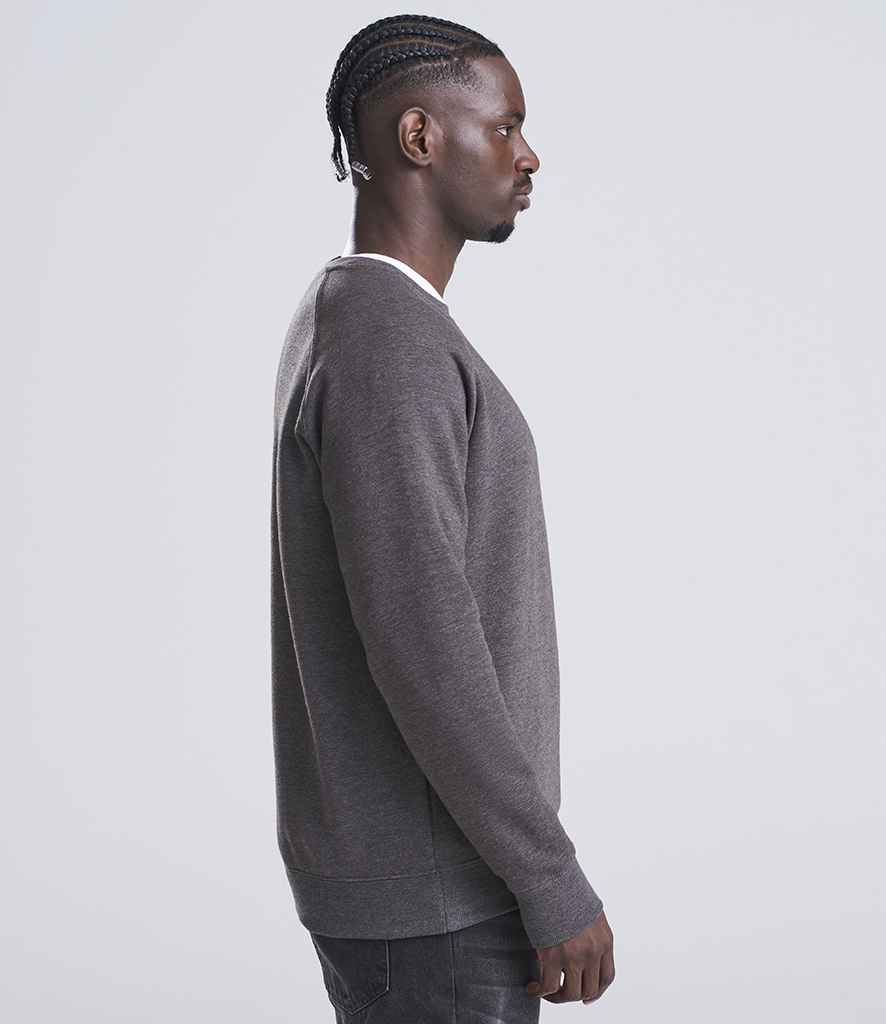 Just Hoods AWDis Graduate Heavyweight Sweatshirt Charcoal
