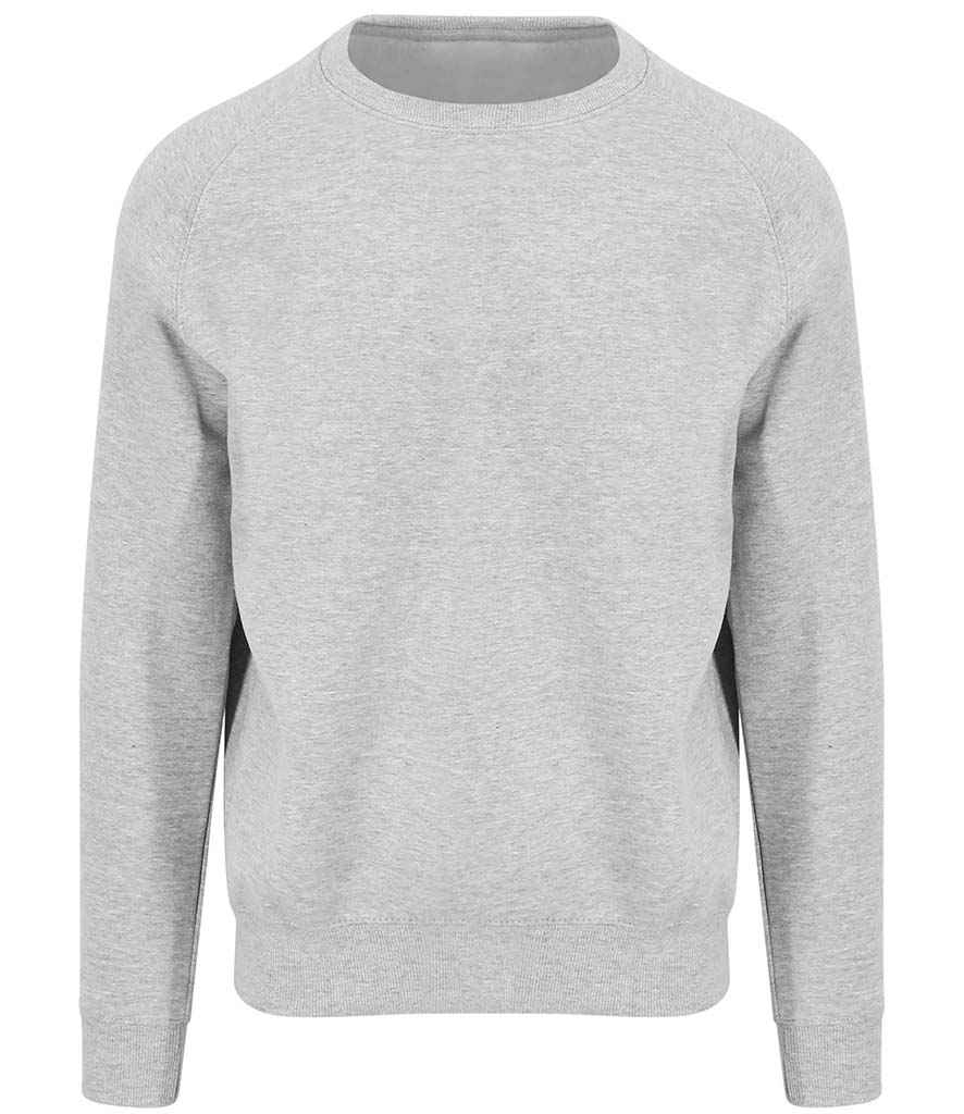 Just Hoods AWDis Graduate Heavyweight Sweatshirt Heather Grey
