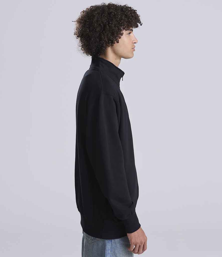 Just Hoods AWDis Campus Full Zip Sweatshirt Deep Black