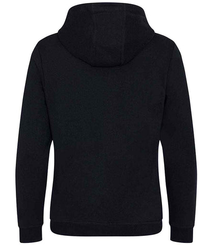 Just Hoods AWDis Graduate Heavyweight Zoodie Jet Black